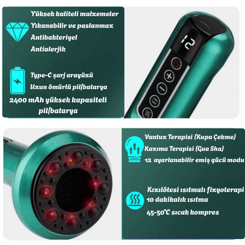 FitCupp™ – Akıllı Kupa Masaj Aleti