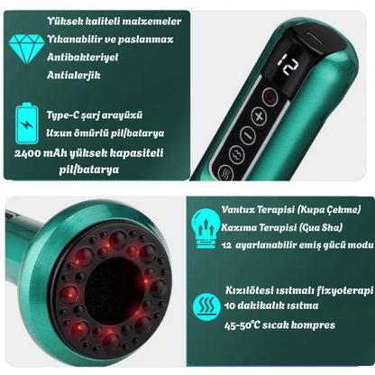 FitCupp™ – Akıllı Kupa Masaj Aleti