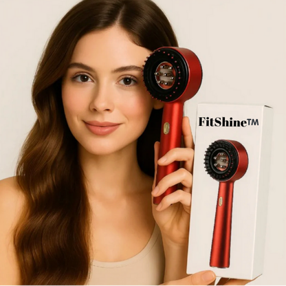 FitShine™️ – Daha Güçlü ve Sağlıklı Saçlar İçin Kırmızı Işık Terapi Tarağı