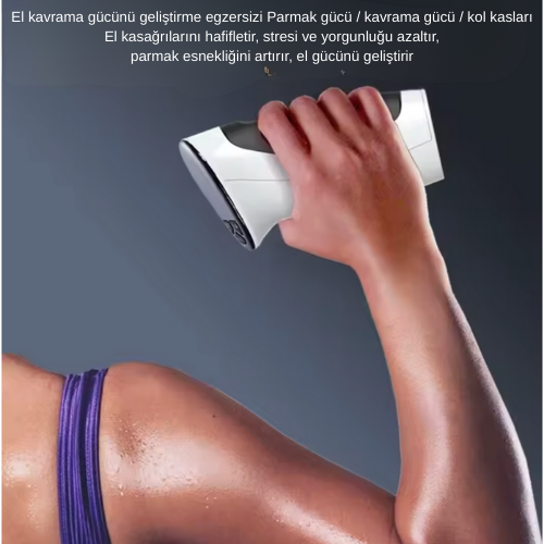 FitForce Grip – Akıllı El Kavrama Güçlendirme ve Parmak Egzersiz Cihazı