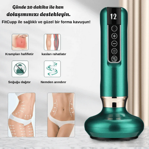 FitCupp™ – Akıllı Kupa Masaj Aleti