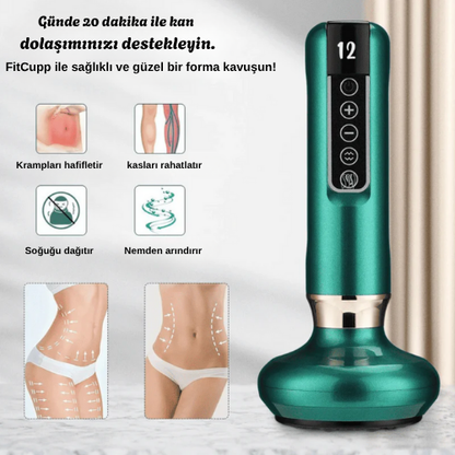 FitCupp™ – Akıllı Kupa Masaj Aleti