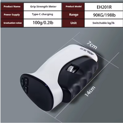 FitForce Grip – Akıllı El Kavrama Güçlendirme ve Parmak Egzersiz Cihazı