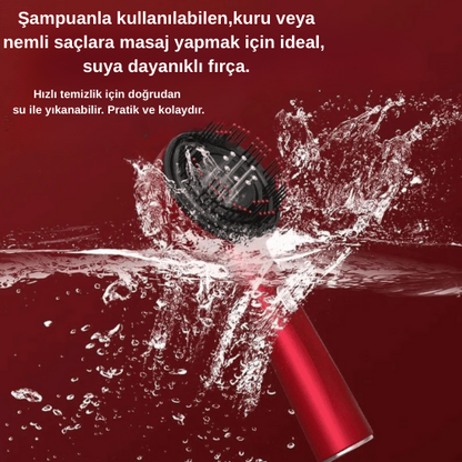 FitShine™️ – Daha Güçlü ve Sağlıklı Saçlar İçin Kırmızı Işık Terapi Tarağı
