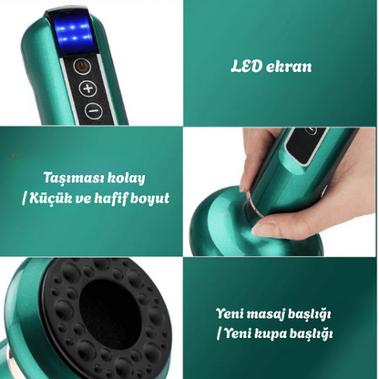 FitCupp™ – Akıllı Kupa Masaj Aleti