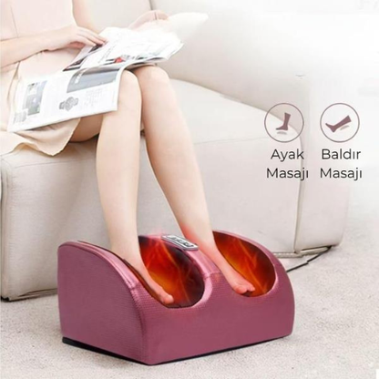 FitComfort Dolaşım Rahatlatıcı Isıtmalı Ayak Masaj Aleti