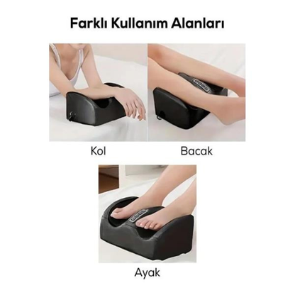 FitComfort Dolaşım Rahatlatıcı Isıtmalı Ayak Masaj Aleti