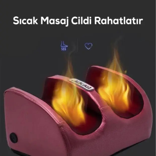 FitComfort Dolaşım Rahatlatıcı Isıtmalı Ayak Masaj Aleti