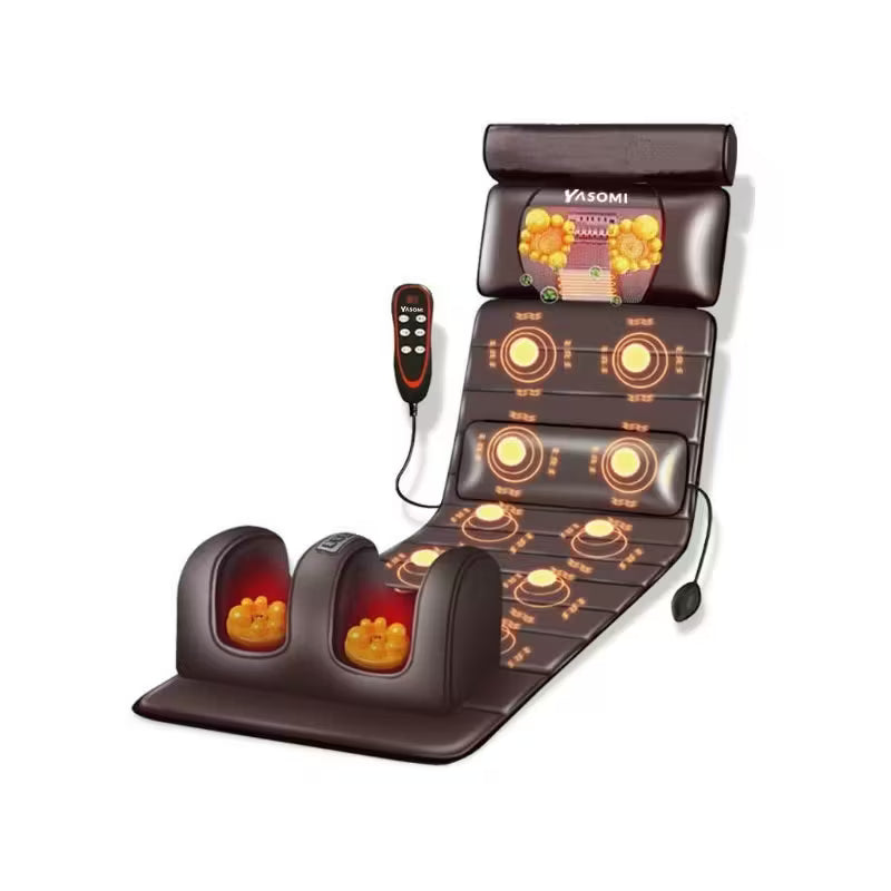 FitRelax Max™ – x10 Katlamalı Isıtmalı Tam Vücut Masaj Yatağı