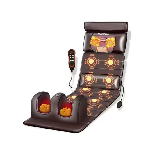 FitRelax Max™ – x10 Katlamalı Isıtmalı Tam Vücut Masaj Yatağı