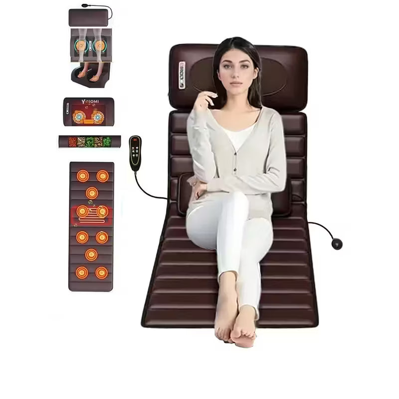 FitRelax Max™ – x10 Katlamalı Isıtmalı Tam Vücut Masaj Yatağı
