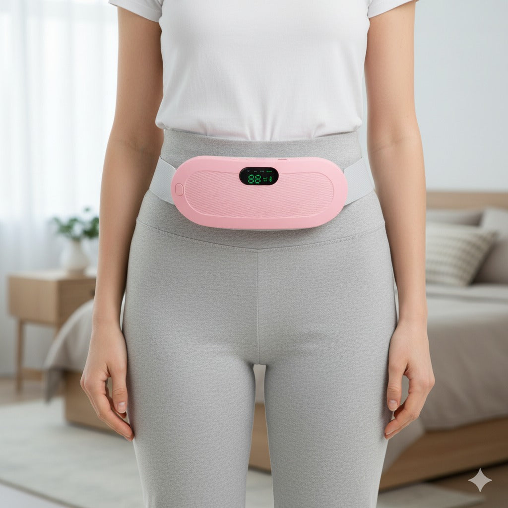 FitHeat™️– Karın ve Bel Bölgesi İçin Isıtmalı Masaj Kemeri